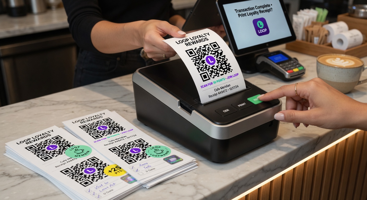 How to Print Loyalty Stickers and QR Codes for Your Shop